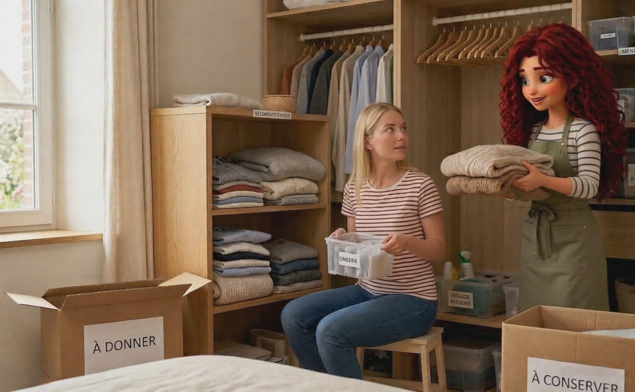 Aide au rangement et à l'organisation